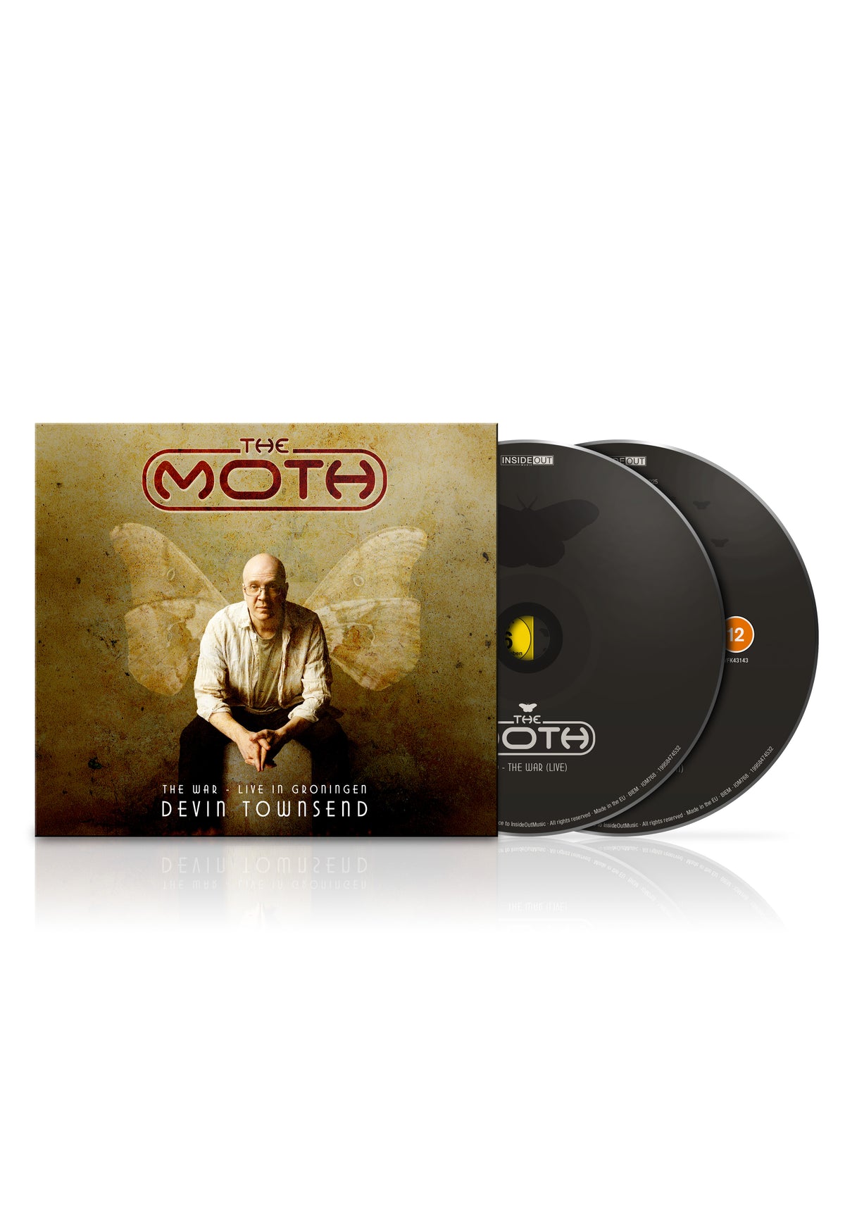 Devin Townsend The Moth (The War Live) Special Edition CD + Bluray Digipak