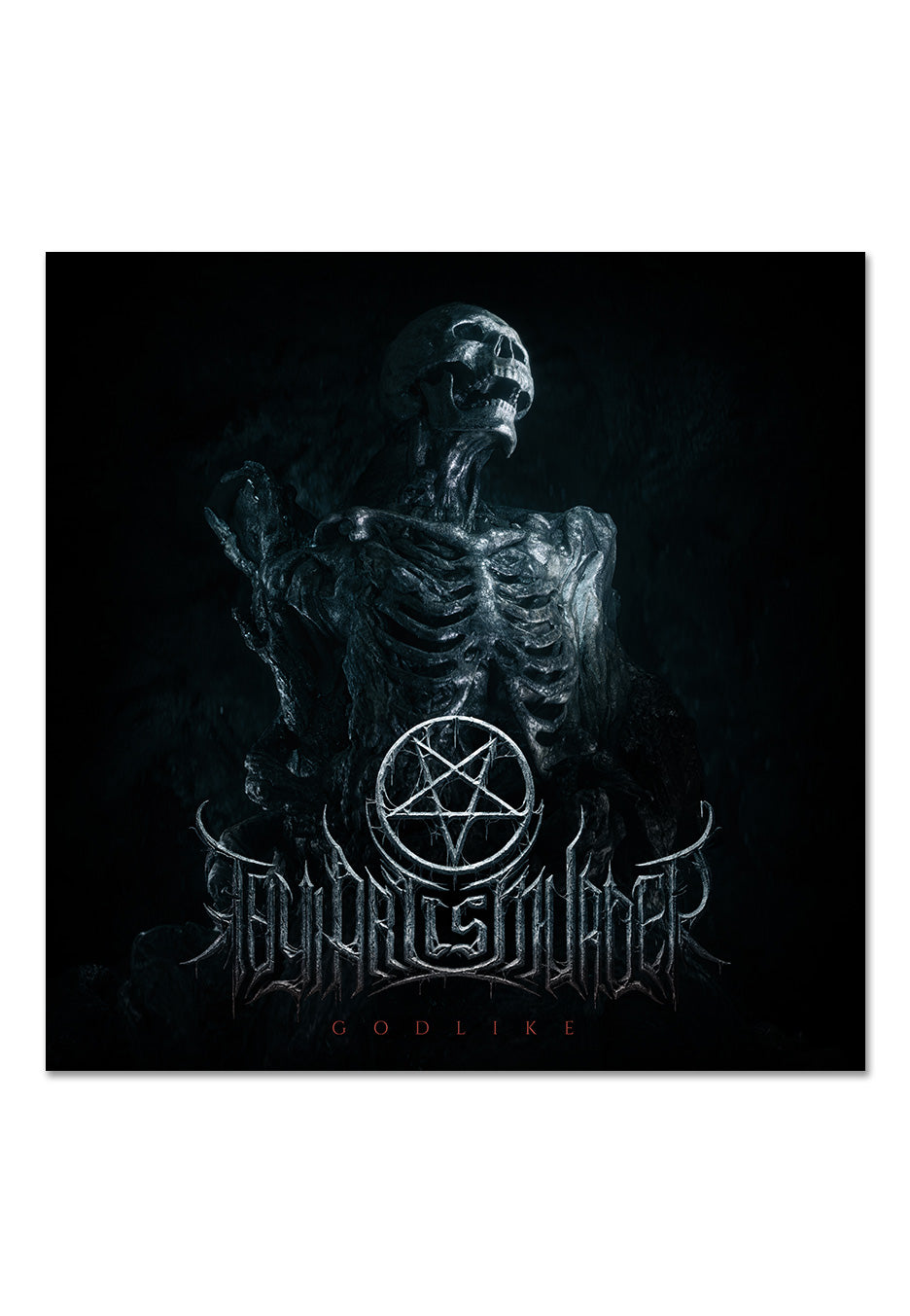 Thy Art Is Murder - Godlike Black Ice / Cobalt / Blue Jay - Splattered Vinyl | Neutral-Image