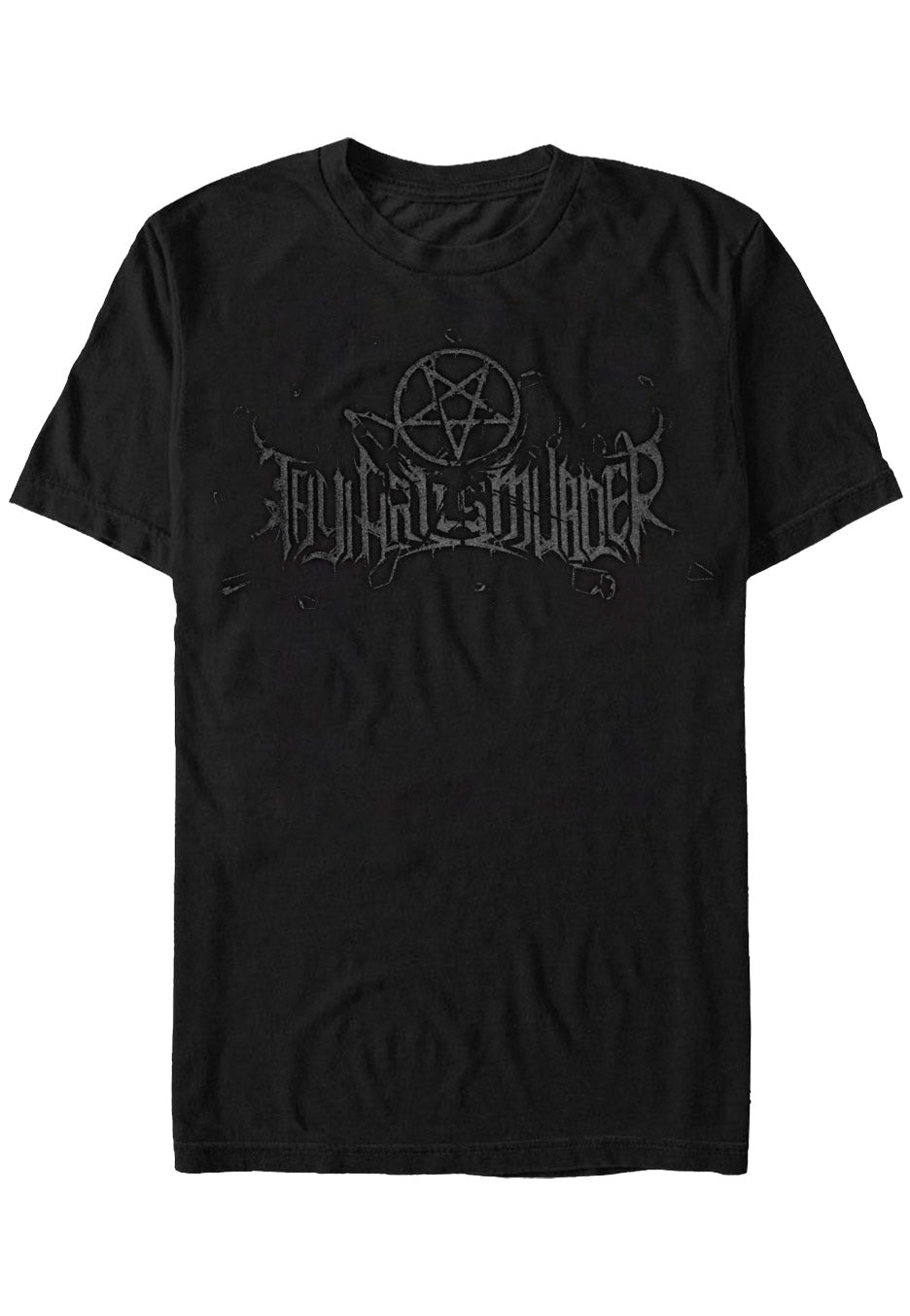 Thy Art Is Murder - Pure Hate Limited Black On Black - T-Shirt | Neutral-Image