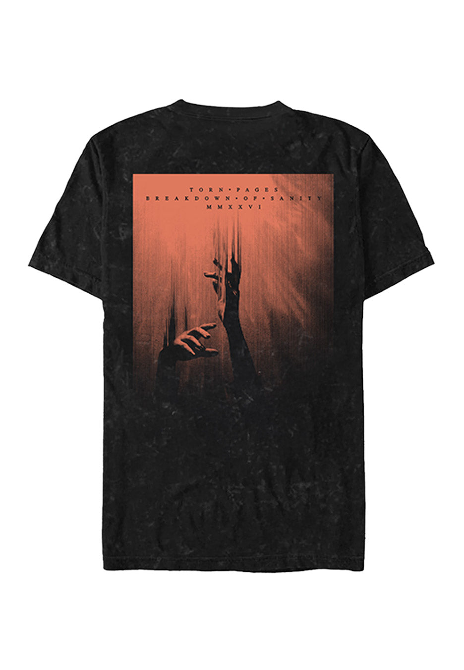 Breakdown Of Sanity - Torn Pages Acid Washed - T-Shirt | Neutral-Image