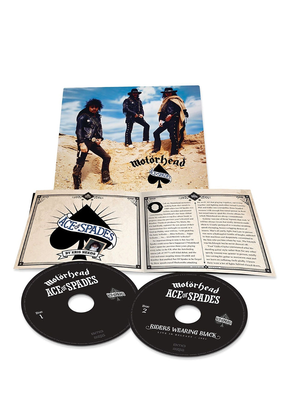 Motörhead - Ace Of Spades (Remastered) (Deluxe Edition) - Digipak 2 CD | Neutral-Image