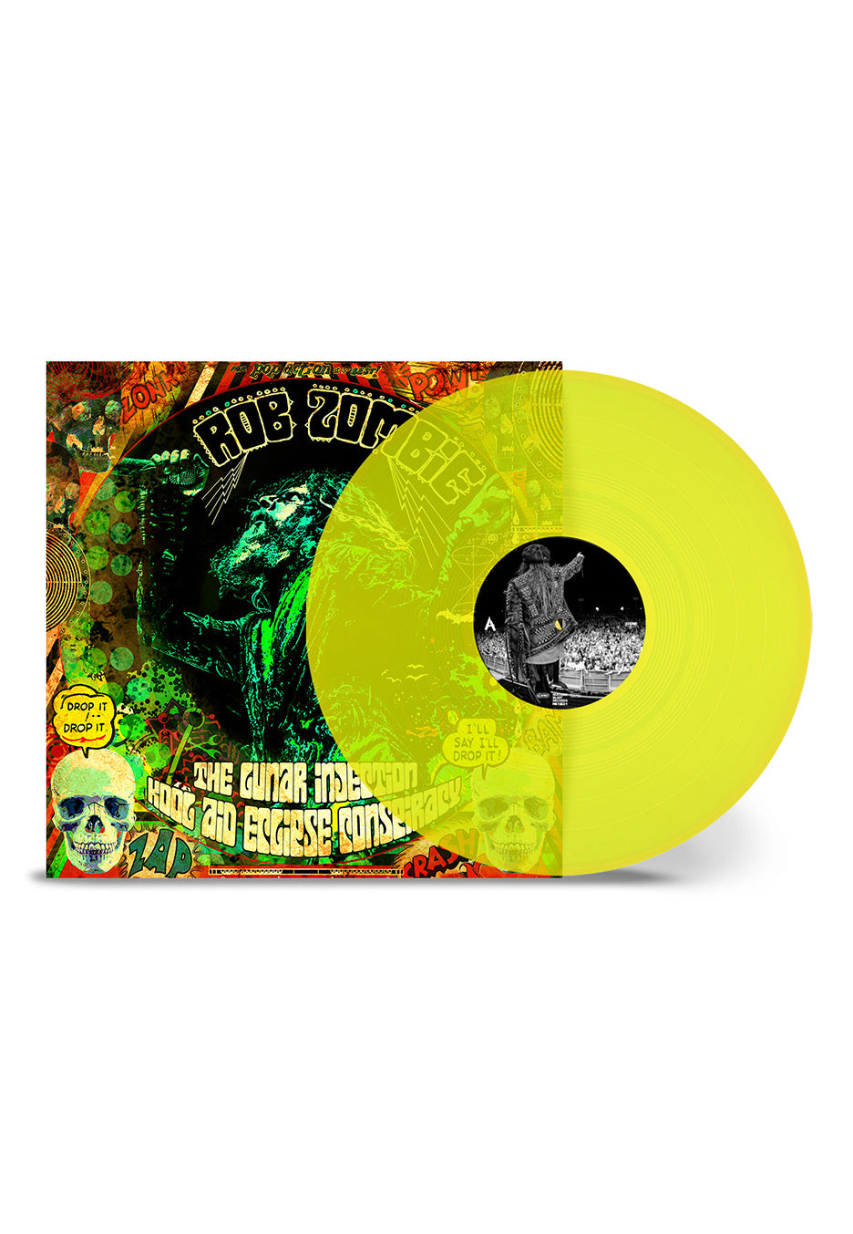 Rob Zombie - The Lunar Injection Kool Aid Eclipse Conspiracy Neon Yellow - Colored Vinyl | Neutral-Image