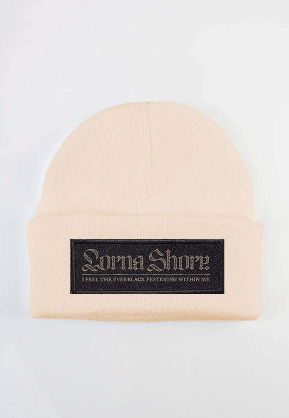 Lorna Shore - IFTEFWM Oatmeal - Beanie | Neutral-Image