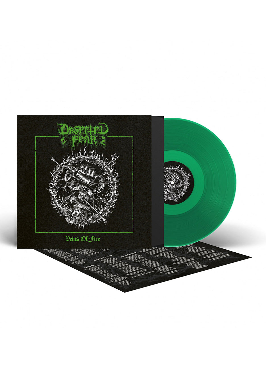 Deserted Fear - Veins Of Fire Ltd. Trans. Green - Colored Vinyl | Neutral-Image