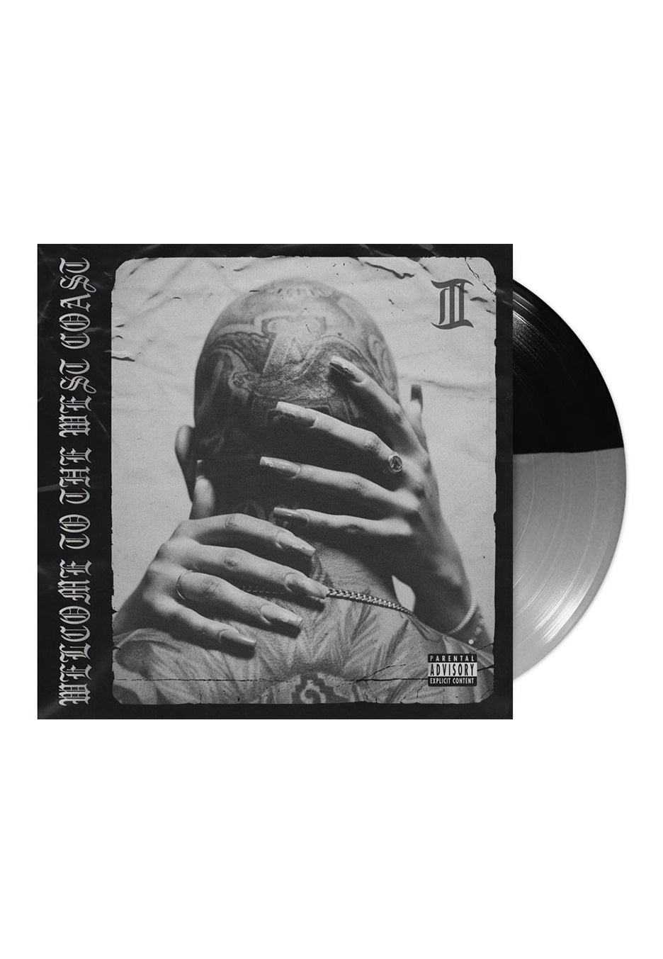 Lionheart - Welcome To The West Coast III Silver Black Split - Colored Vinyl | Neutral-Image