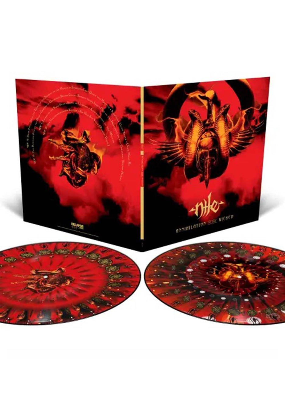 Nile - Annihilation Of The Wicked (20th Anniversary) Ltd. Zoetrope - Colored 2 Vinyl | Neutral-Image