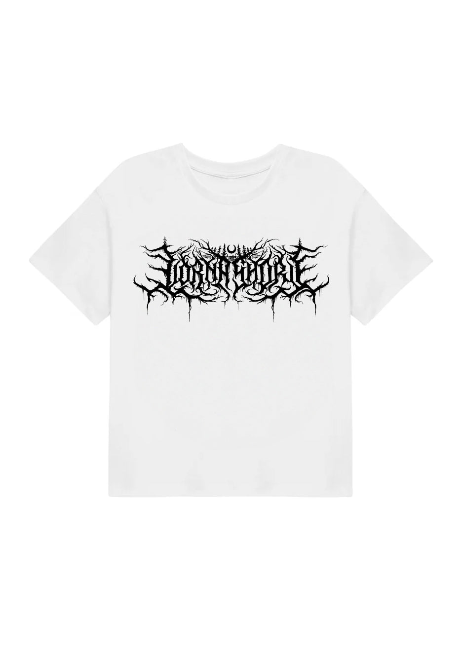 Lorna Shore - Logo Cropped White - Girly | Neutral-Image