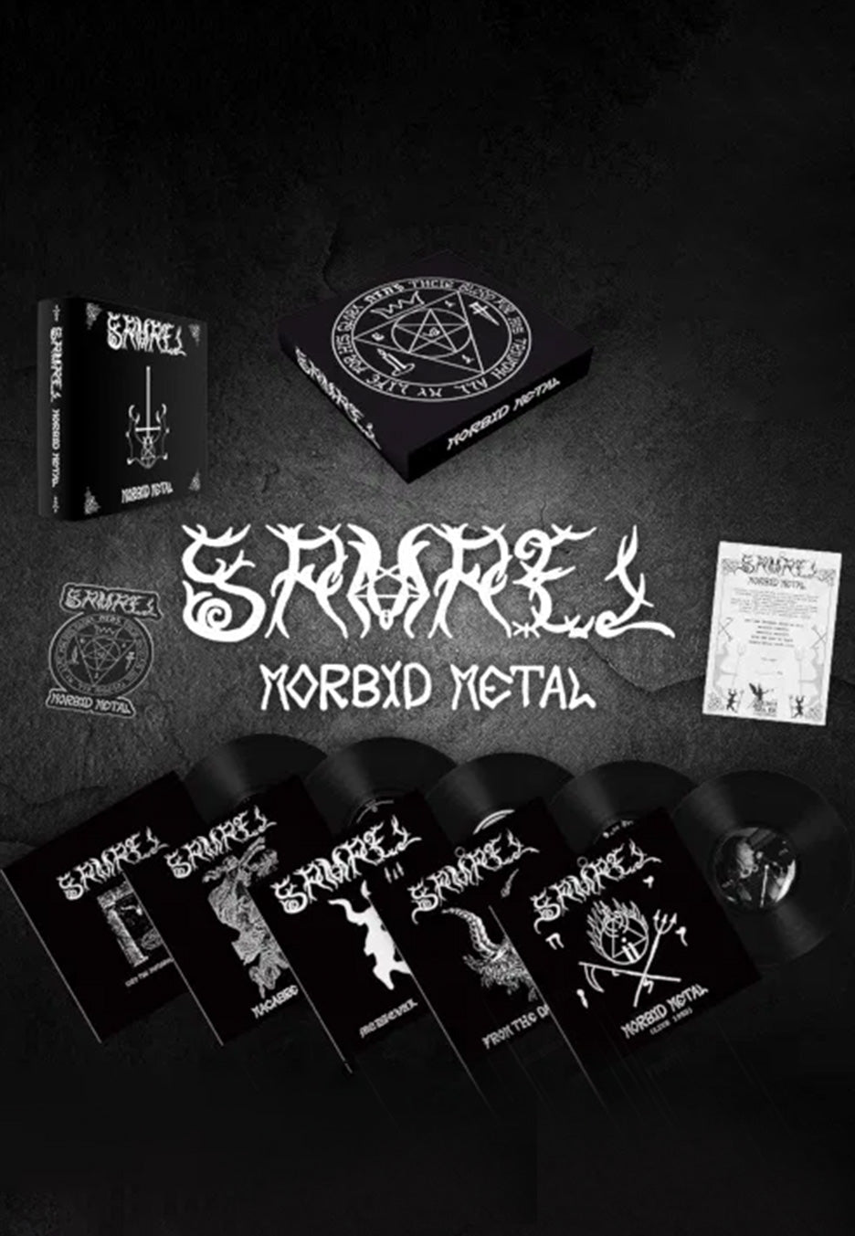 Samael - Morbid Metal EP Ltd. - 7 Inch Boxset | Neutral-Image