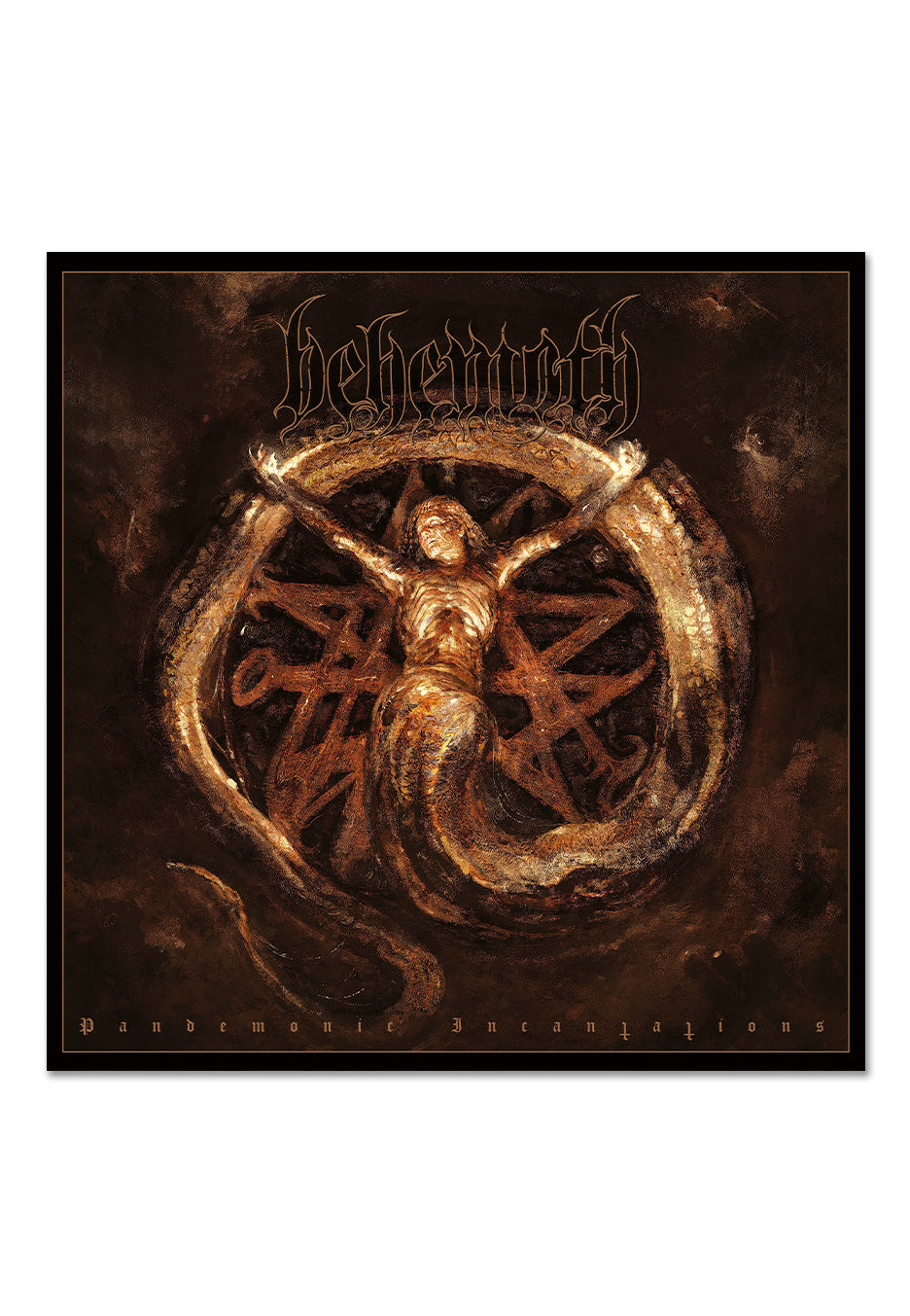 Behemoth - Pandemonic Incantations Ltd. Transparent Beige/Brown - Marbled 2 Vinyl | Neutral-Image