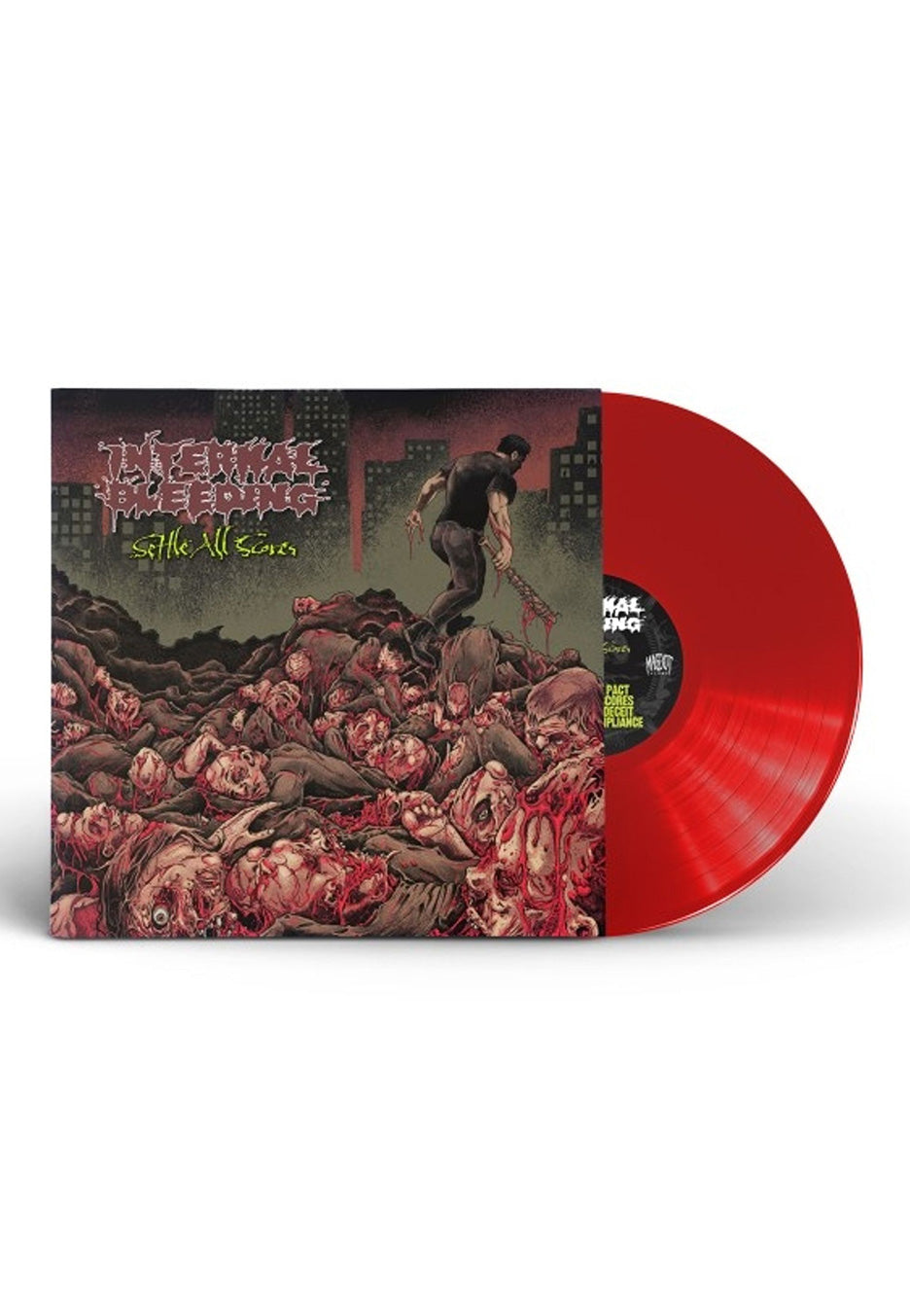 Internal Bleeding - Settle All Scores Ltd. Red - Colored Vinyl | Neutral-Image