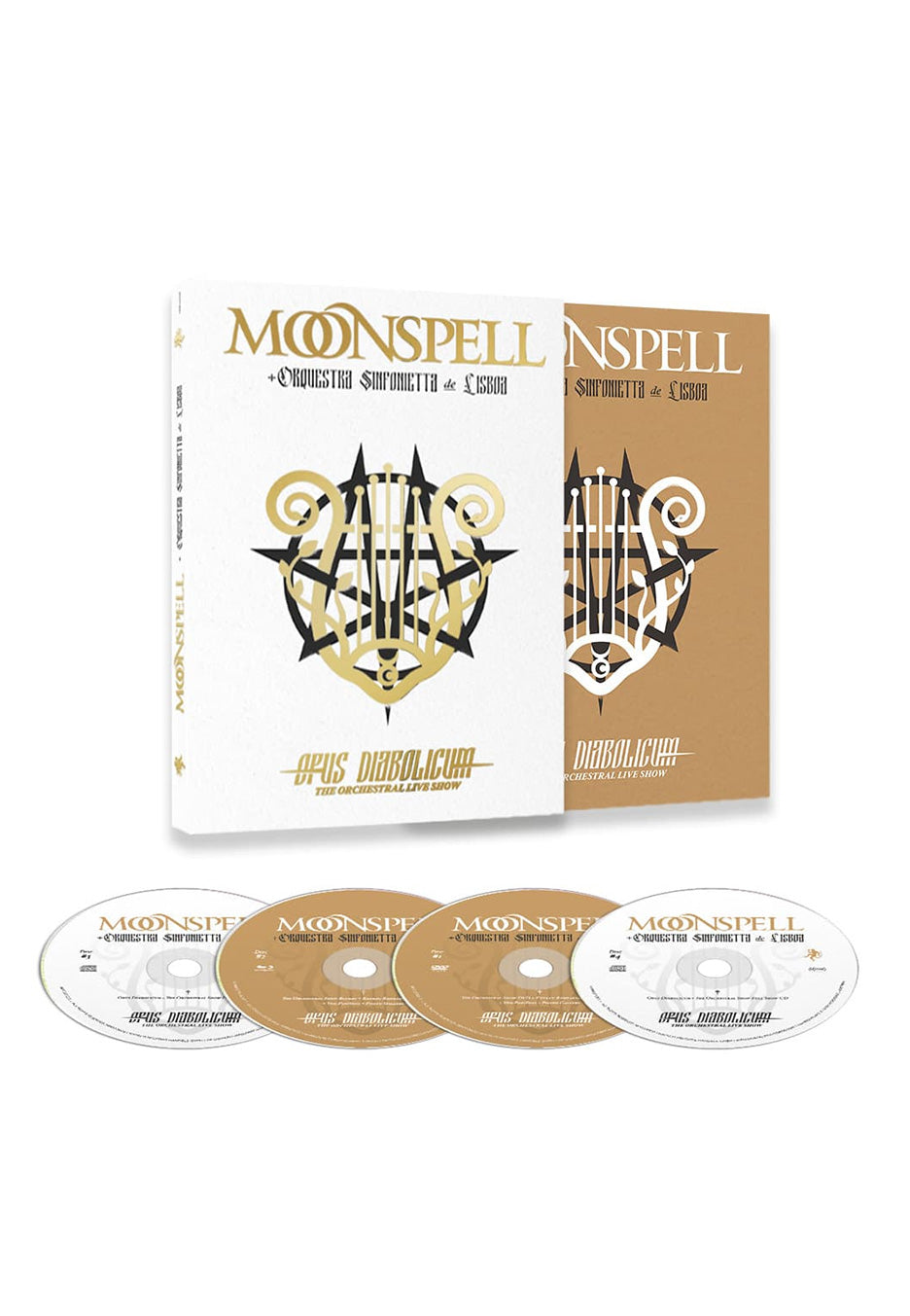 Moonspell - Opus Diabolicum - The Orchestral Live Show - Digi 2 CD + DVD + Blu ray | Neutral-Image