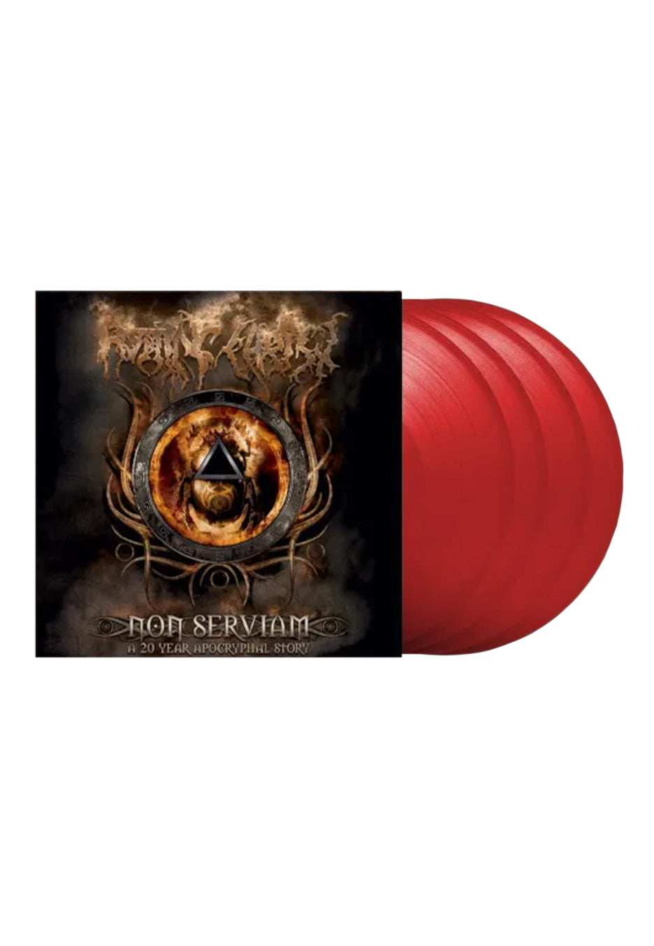 Rotting Christ - Non Serviam: A 20 Year Apocryphal Story Ltd. Red - Colored 4 Vinyl | Neutral-Image