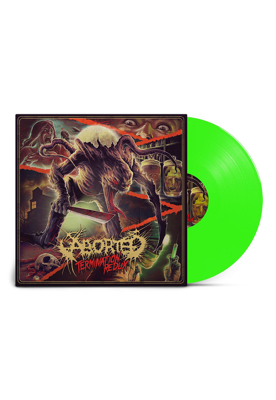 Aborted - Termination Redux Neon Green - Colored Vinyl | Neutral-Image