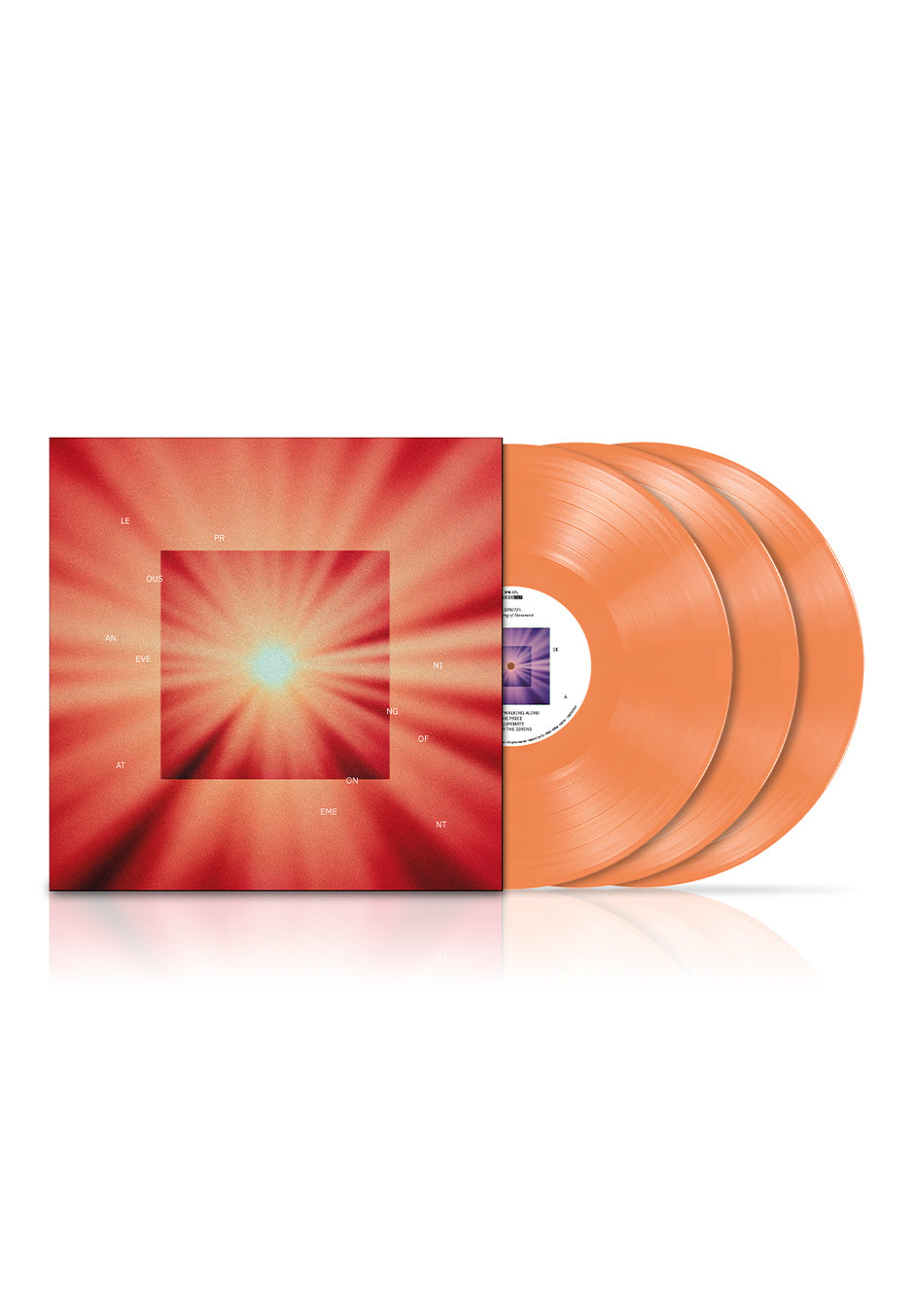 Leprous - An Evening Of Atonement Ltd. Apricot Indie Exclusive - Colored 3 Vinyl | Neutral-Image