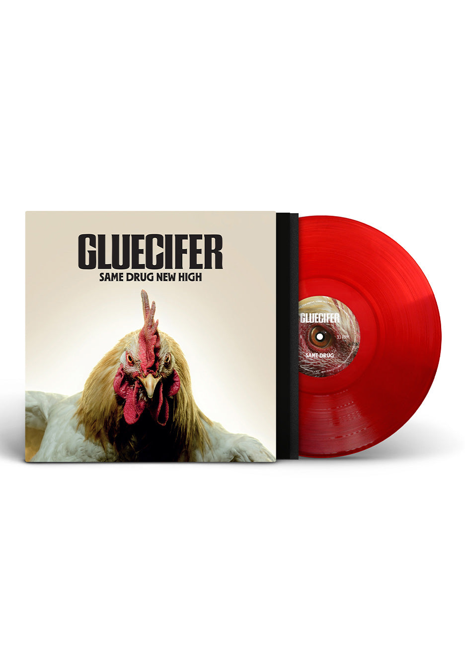 Gluecifer - Same Drug New High Red - Colored Vinyl | Neutral-Image