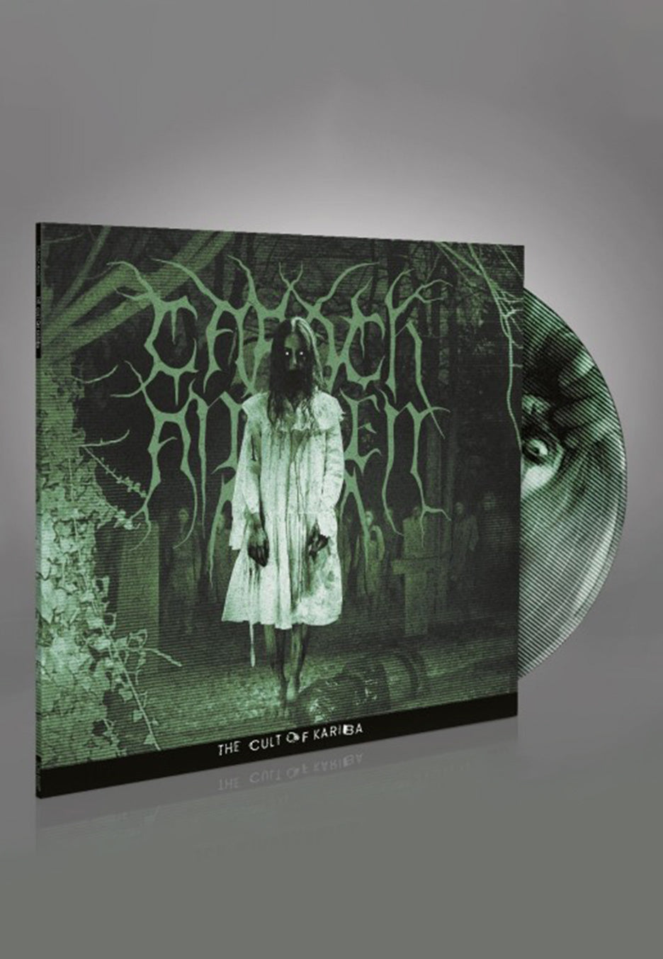 Carach Angren - The Cult Of Kariba Ltd. White w/ UV-Print on B-Side - Colored Vinyl | Neutral-Image