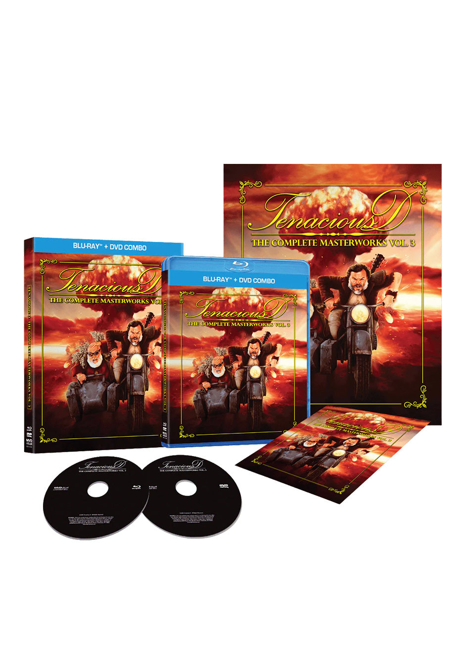 Tenacious D - The Complete Masterworks Vol. 3 - Blu Ray + DVD | Neutral-Image