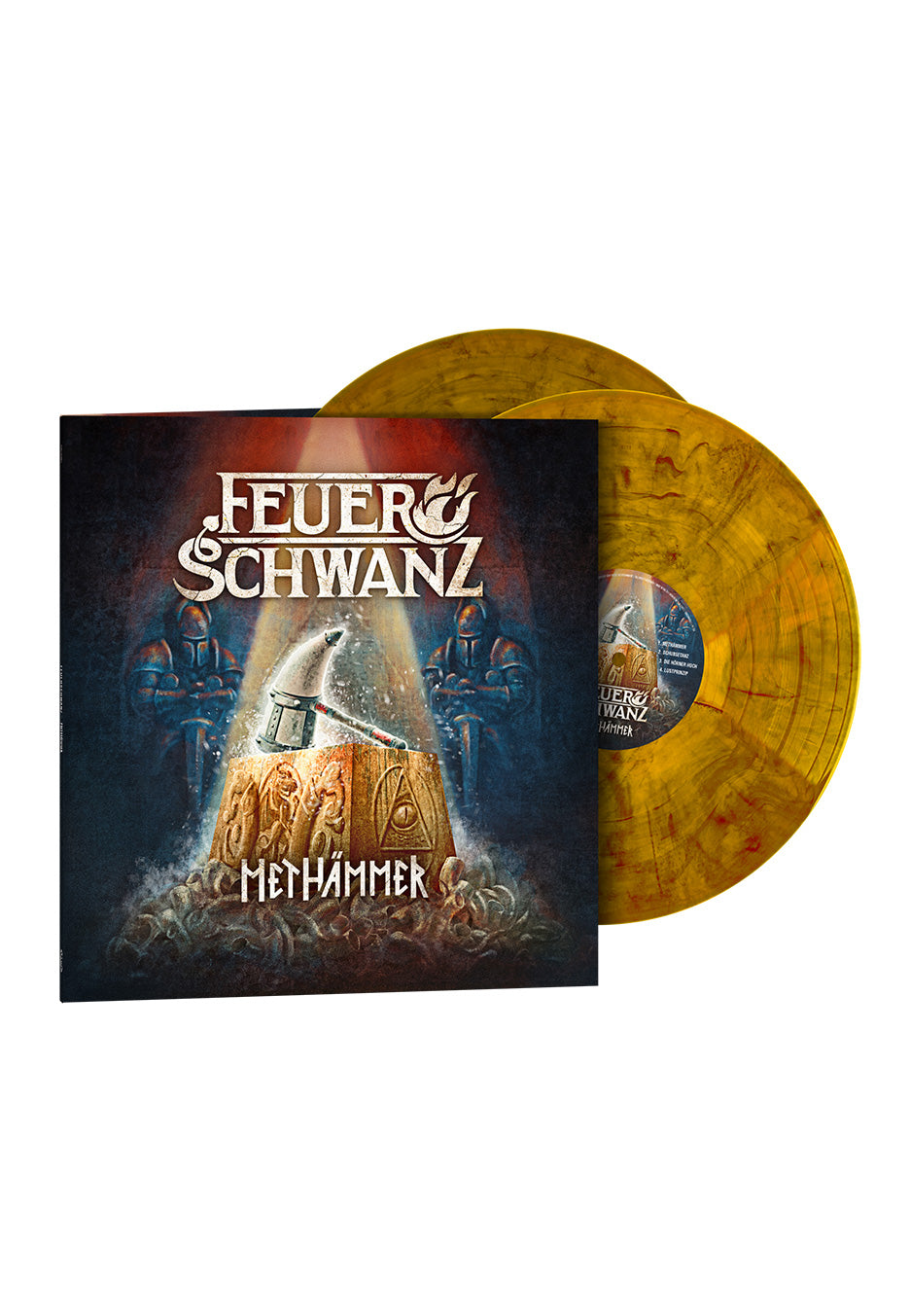 Feuerschwanz - Methämmer Ltd. Gold Nugget - Colored 2 Vinyl | Neutral-Image