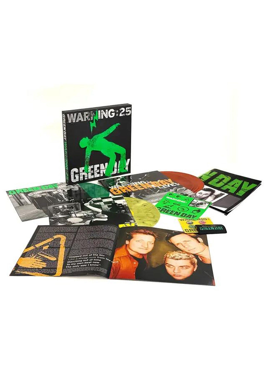 Green Day - Warning (25th Anniversary Super Deluxe Edition) - Colored 5 Vinyl Boxset | Neutral-Image