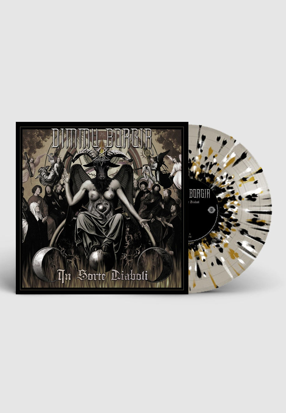 Dimmu Borgir - In Sorte Diaboli Ltd. Clear w/ Black/White/Gold - Splattered Vinyl | Neutral-Image