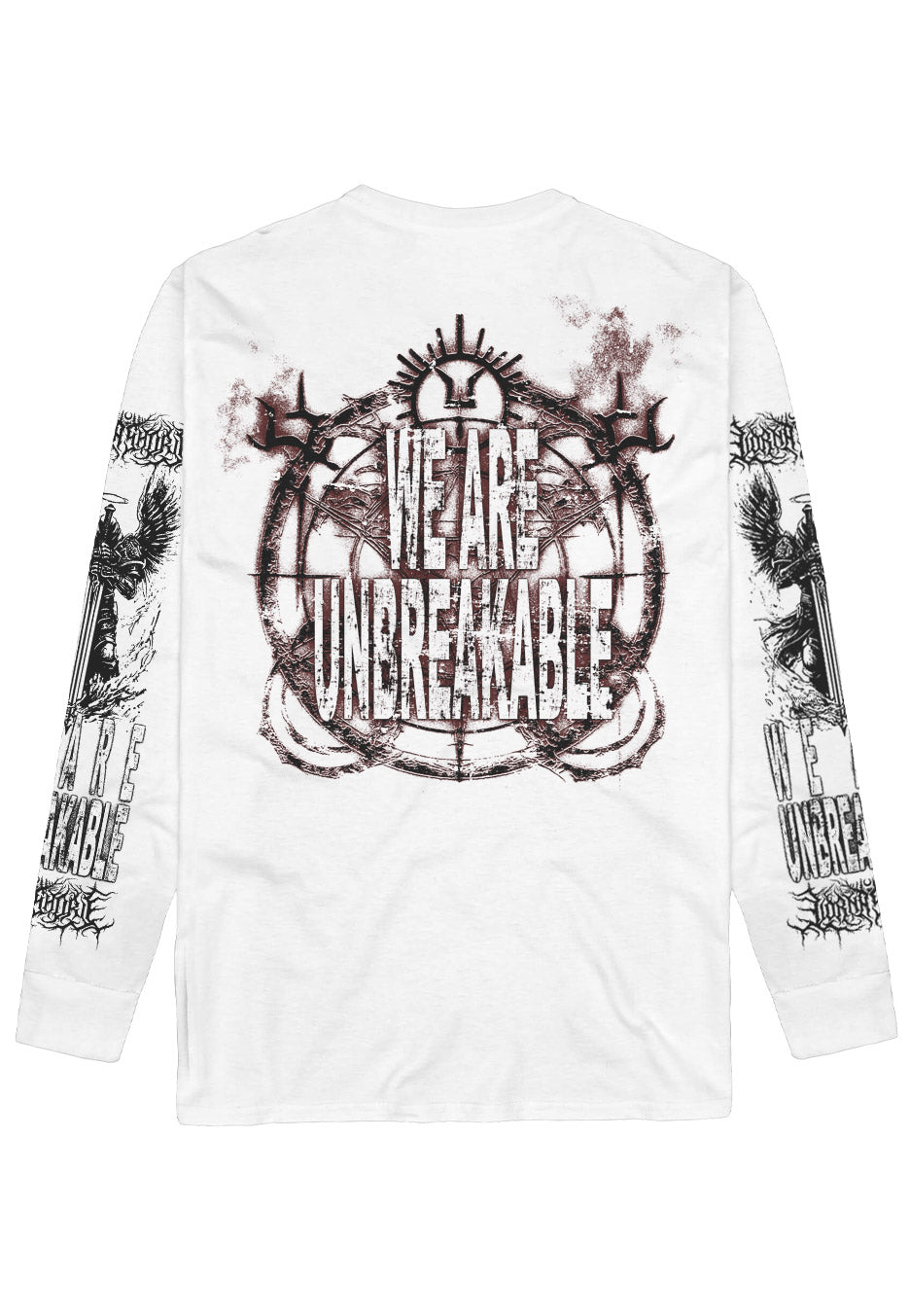 Lorna Shore - Unbreakable White - Longlseeve | Neutral-Image