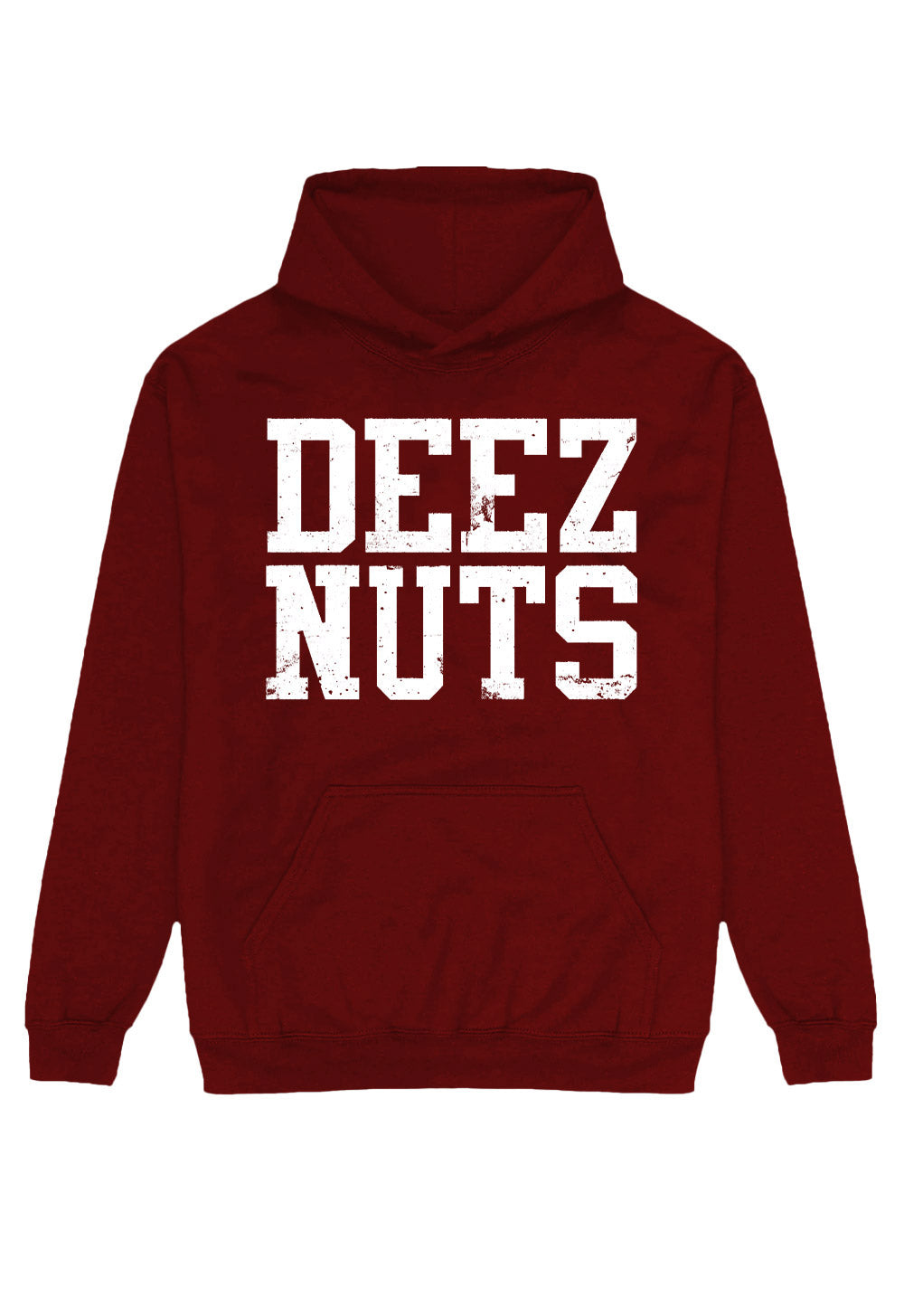 Deez Nuts - Mouth Maroon - Hoodie | Neutral-Image