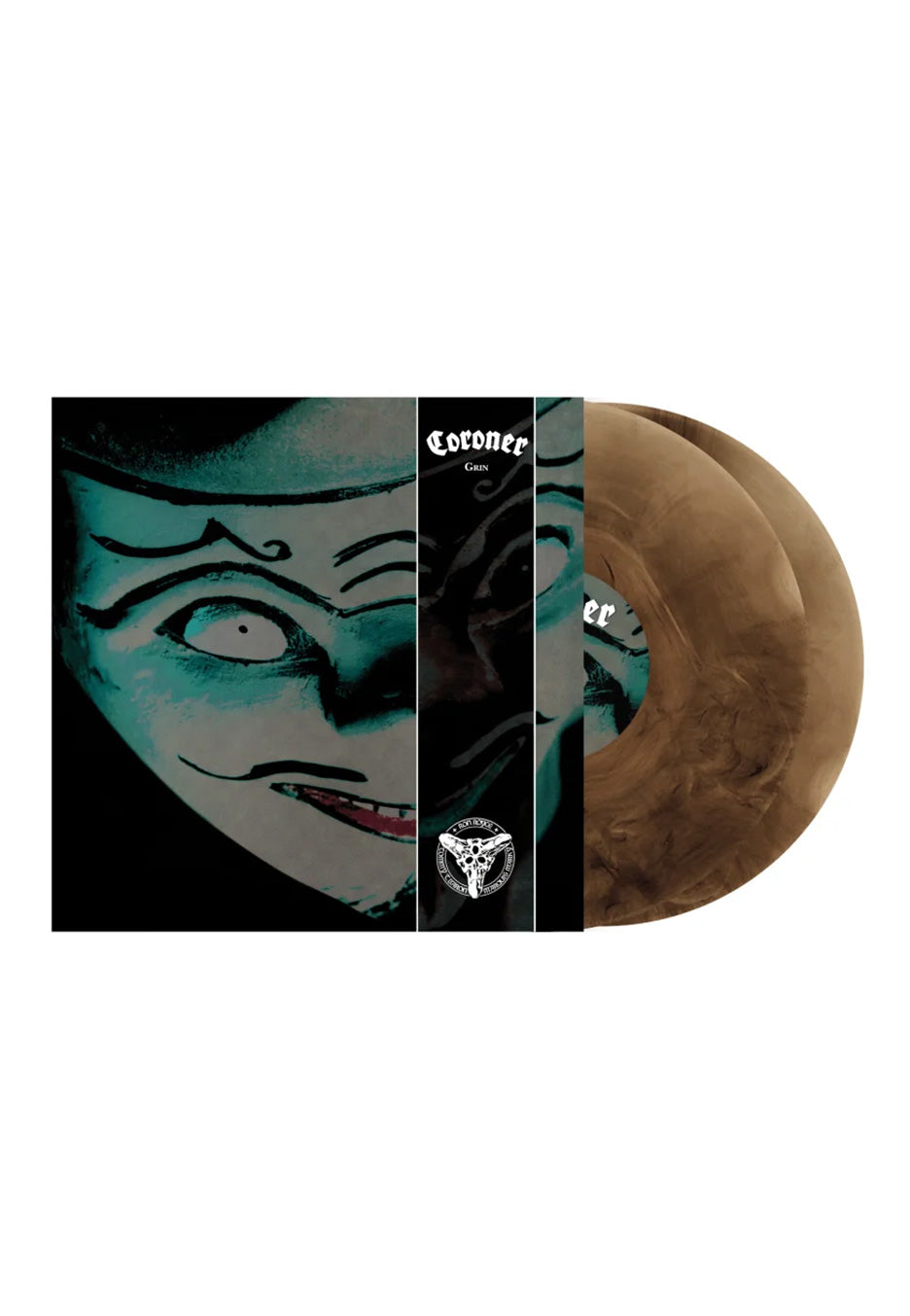 Coroner - Grin Brown/Black - Marbled 2 Vinyl | Neutral-Image