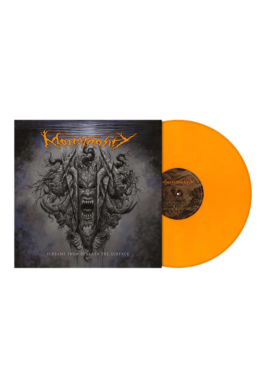 Monstrosity - Screams From Beneath The Surface Luminous Orange - Marbled Vinyl | Neutral-Image