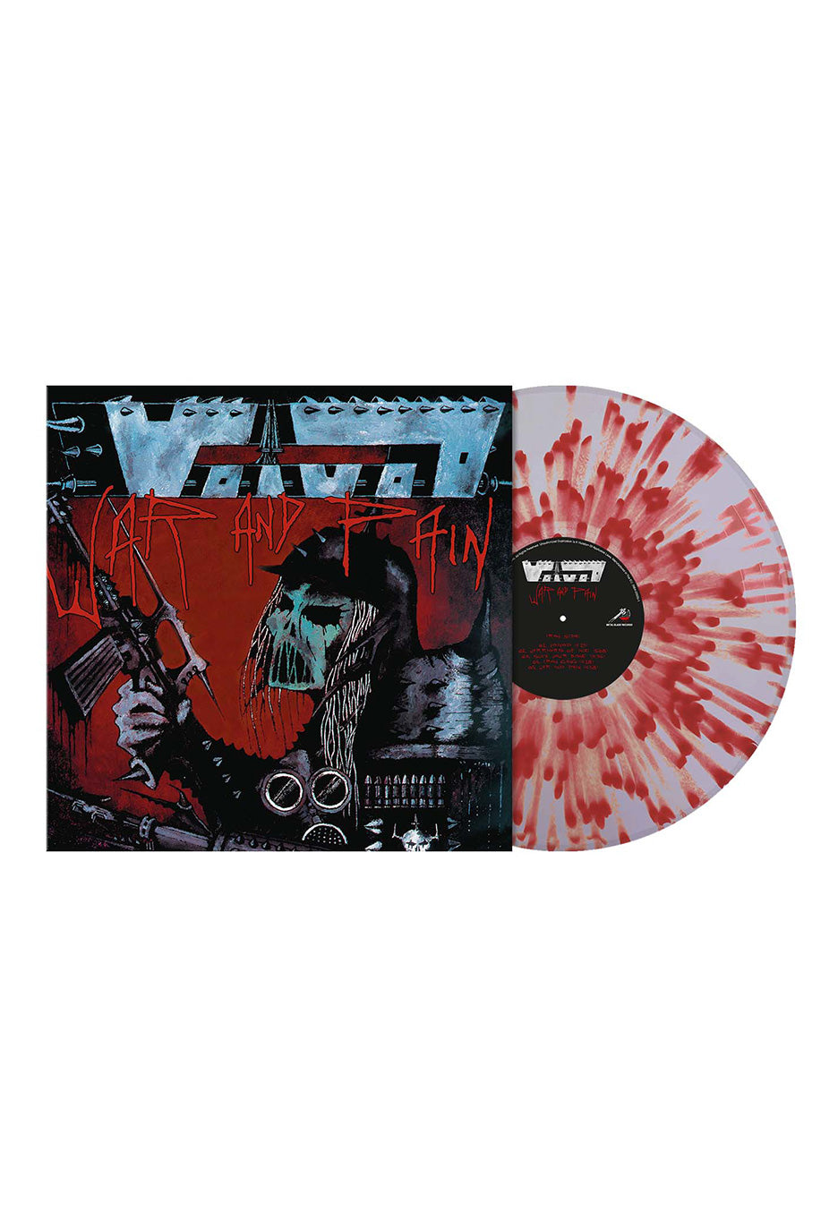 Voivod - War And Pain Ltd. Lilac/Red - Splattered Vinyl | Neutral-Image