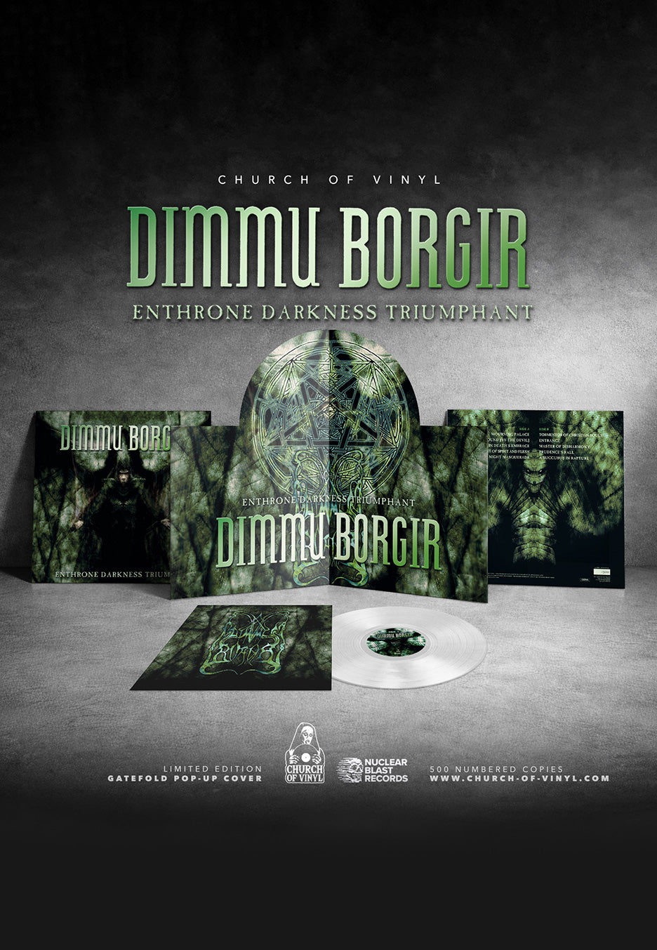 Dimmu Borgir - Enthrone Darkness Triumphant Ltd. Milky Clear - Colored PopUp Vinyl | Neutral-Image