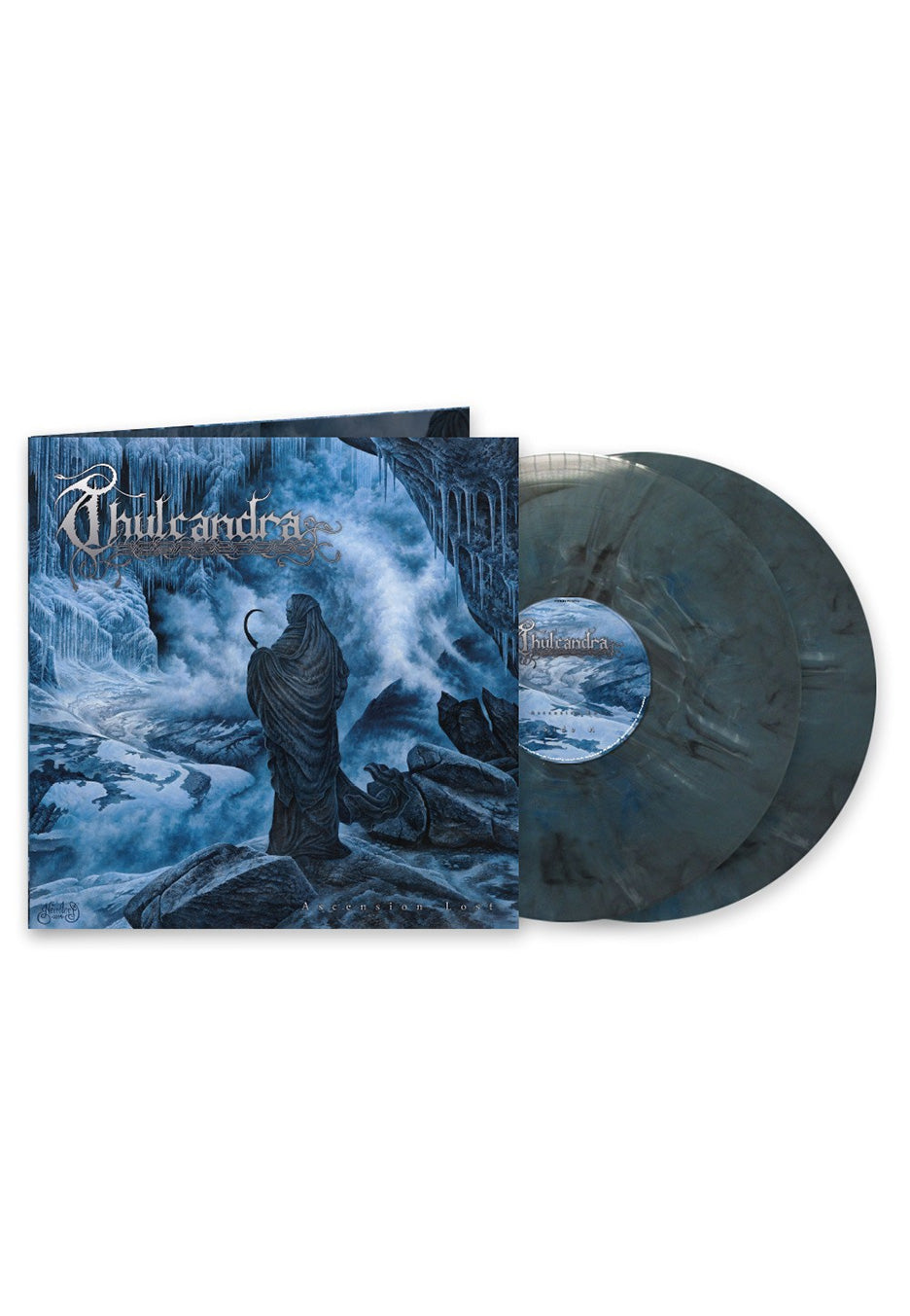 Thulcandra - Ascension Lost Ltd. White Blue Black - Marbled 2 Vinyl | Neutral-Image