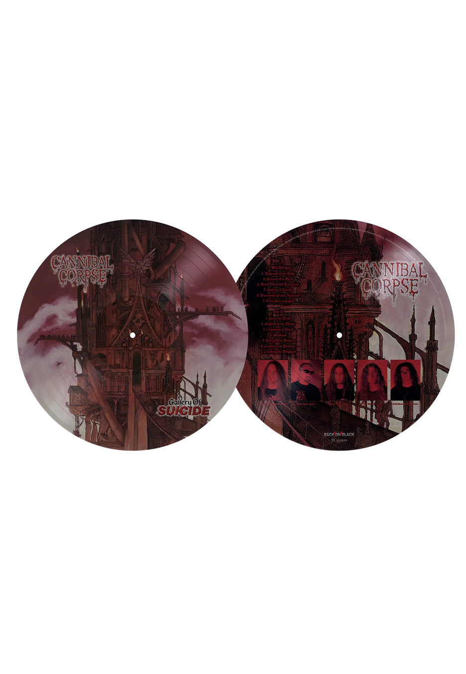 Cannibal Corpse - Gallery Of Suicide Ltd. - Picture Vinyl | Neutral-Image