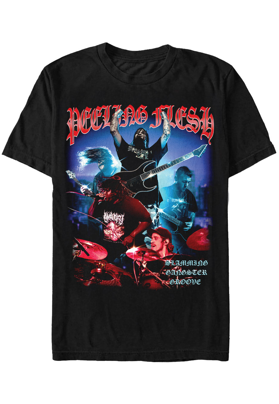 Peeling Flesh - Slamming Gangster (aka Group Mixtape) - T-Shirt | Neutral-Image