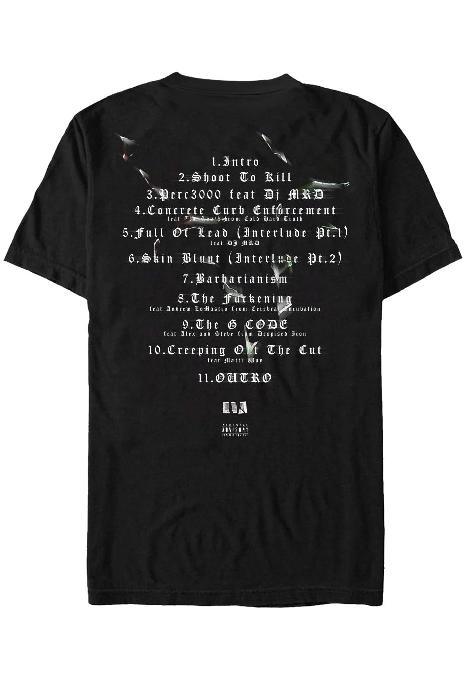 Peeling Flesh - The G Code - T-Shirt | Neutral-Image