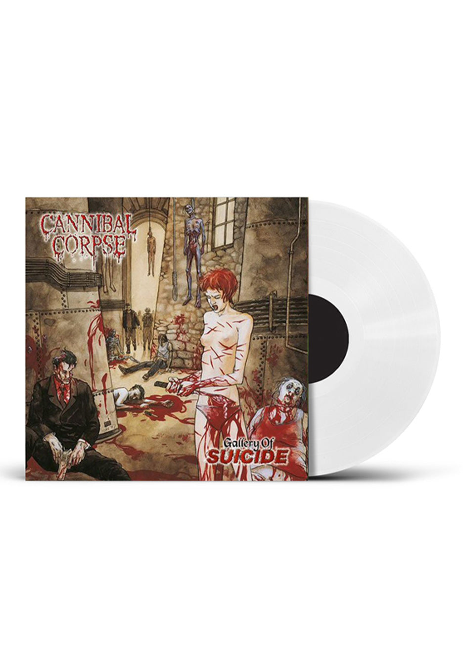 Cannibal Corpse - Gallery Of Suicide Ltd. White - Colored Vinyl | Neutral-Image