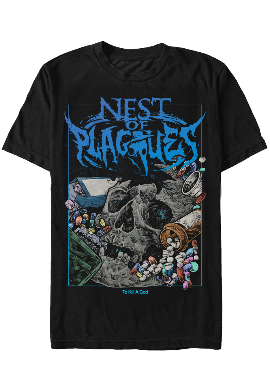Nest Of Plagues - To Kill A God - T-Shirt | Neutral-Image