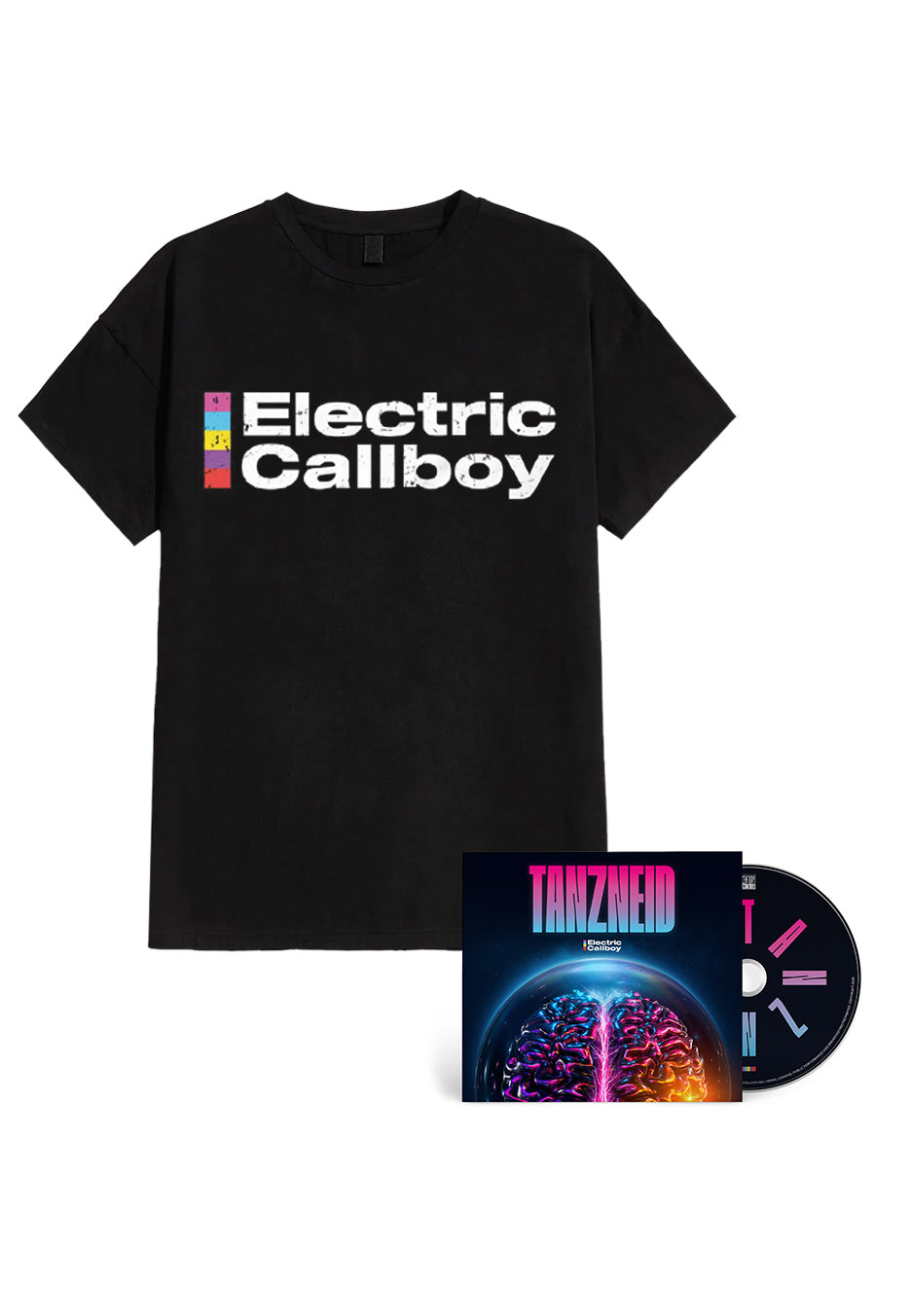 Electric Callboy - TANZNEID Special Edition - Digi CD + Logo Brain T-Shirt