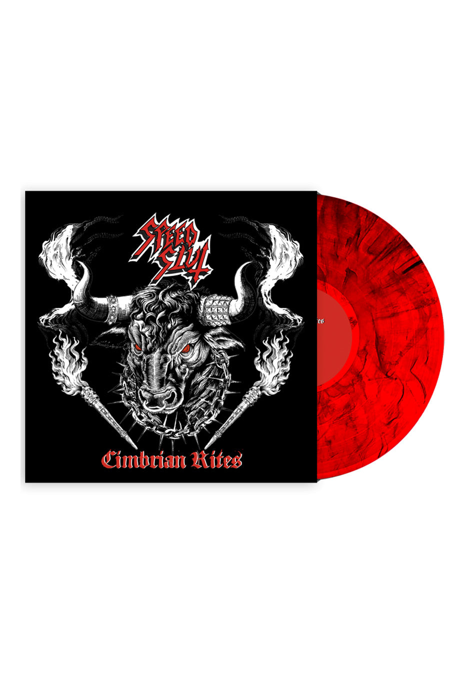 Speedslut - Cimbrian Rites Ltd. Black/Red - Marbled Vinyl | Neutral-Image