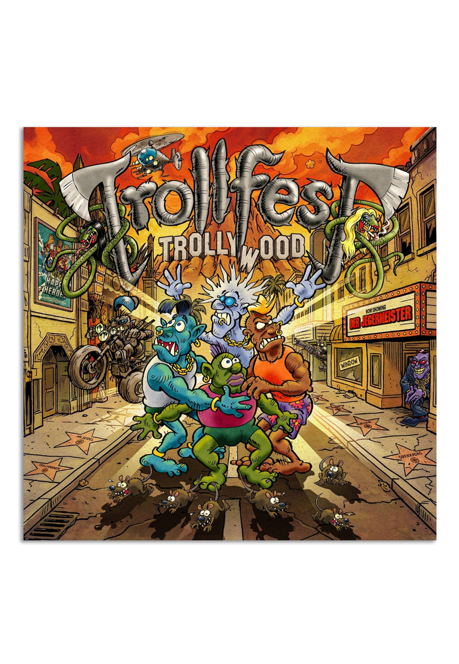 Trollfest - Trollywood - Digipak CD | Neutral-Image