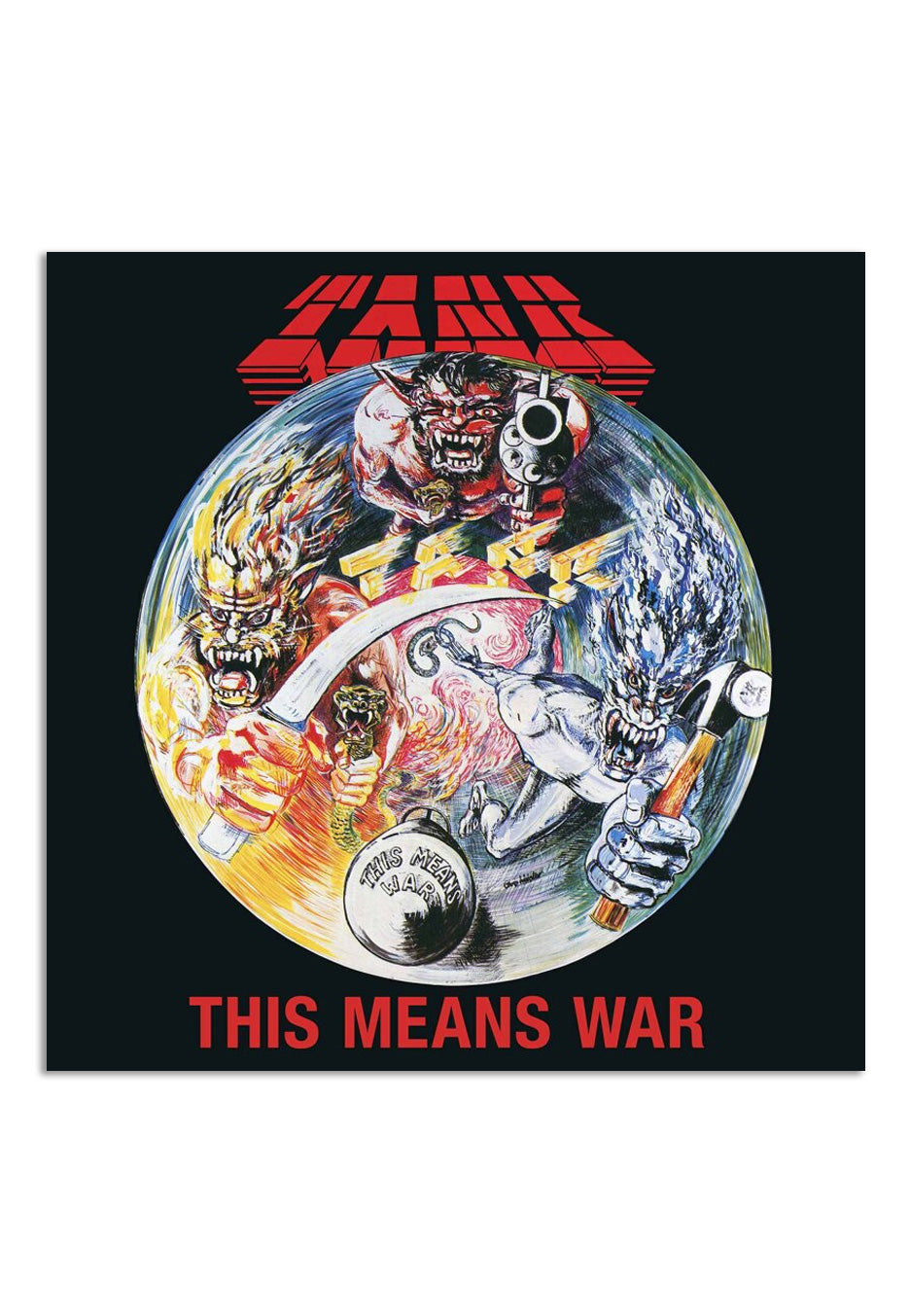 Tank This Means War CD