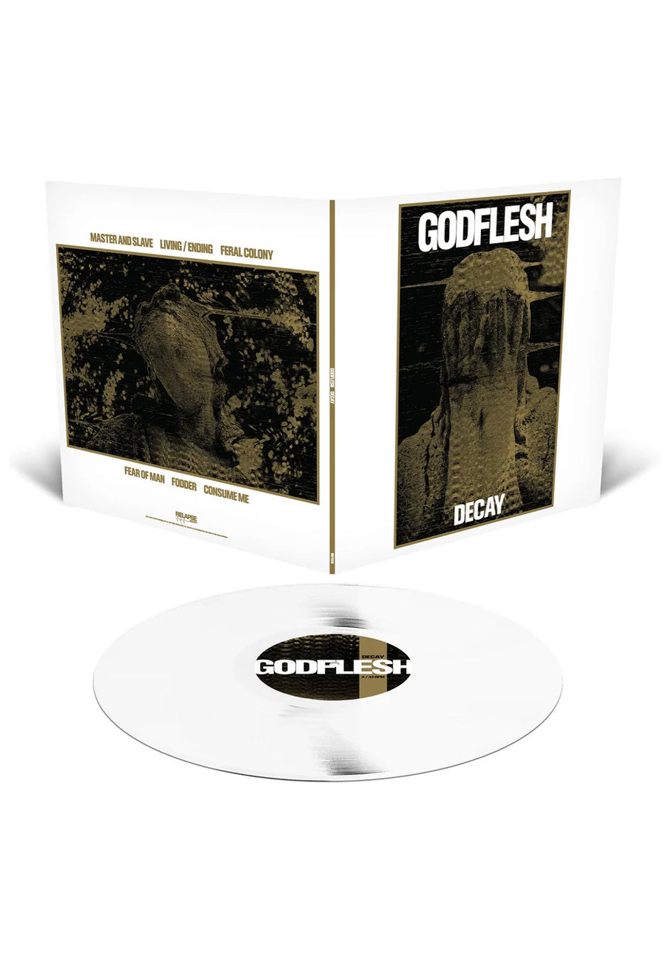Godflesh Decay Ltd. White Colored Vinyl