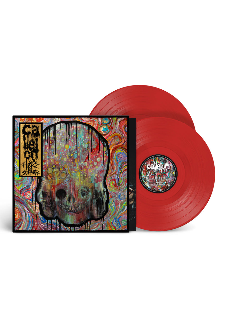 Callejon Das Herz Ist Schwer Red Colored 2 Vinyl