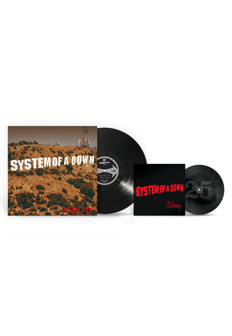System Of A Down Toxicity (25th Anniversary) Vinyl + 7 Inch