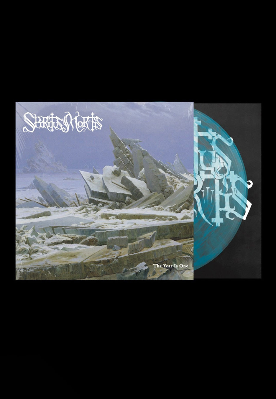 Spiritus Mortis The Year Is One Ltd. Clear/Turquoise Colored Vinyl