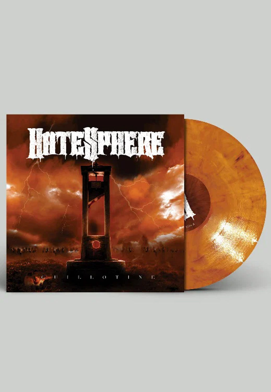 Hatesphere Guillotine Ltd. Orange Marbled Vinyl