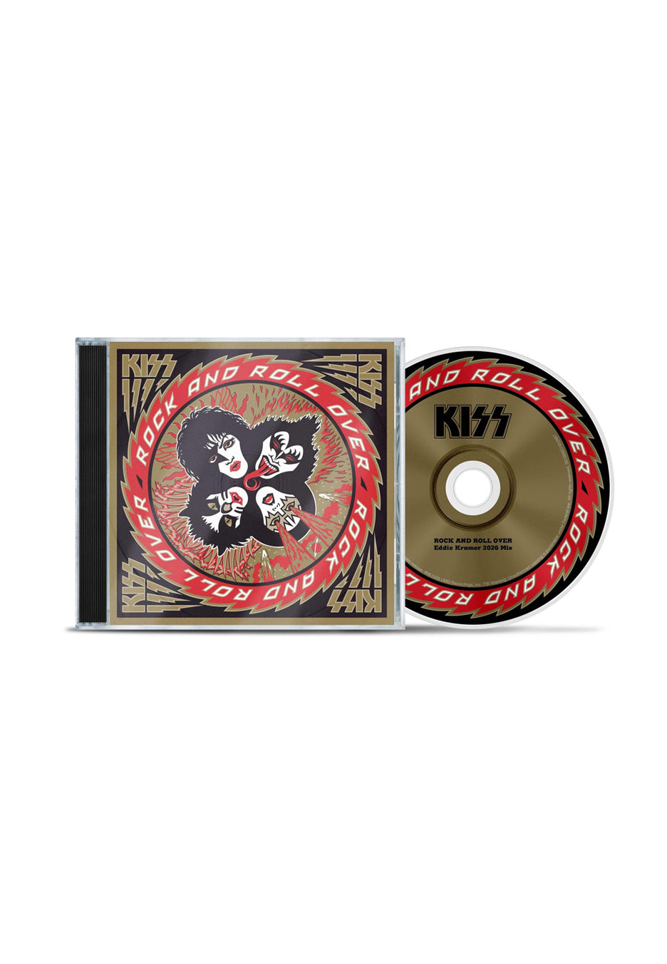 Kiss Rock And Roll Over Eddie Kramer 2026 Mix CD