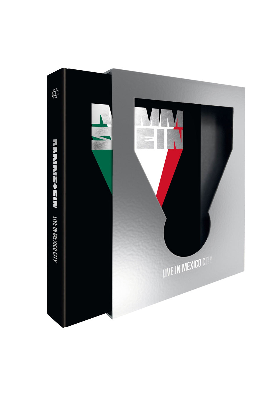 Rammstein Live In Mexico City Ltd. Deluxe Edition Mediabook 2 CD + Blu Ray