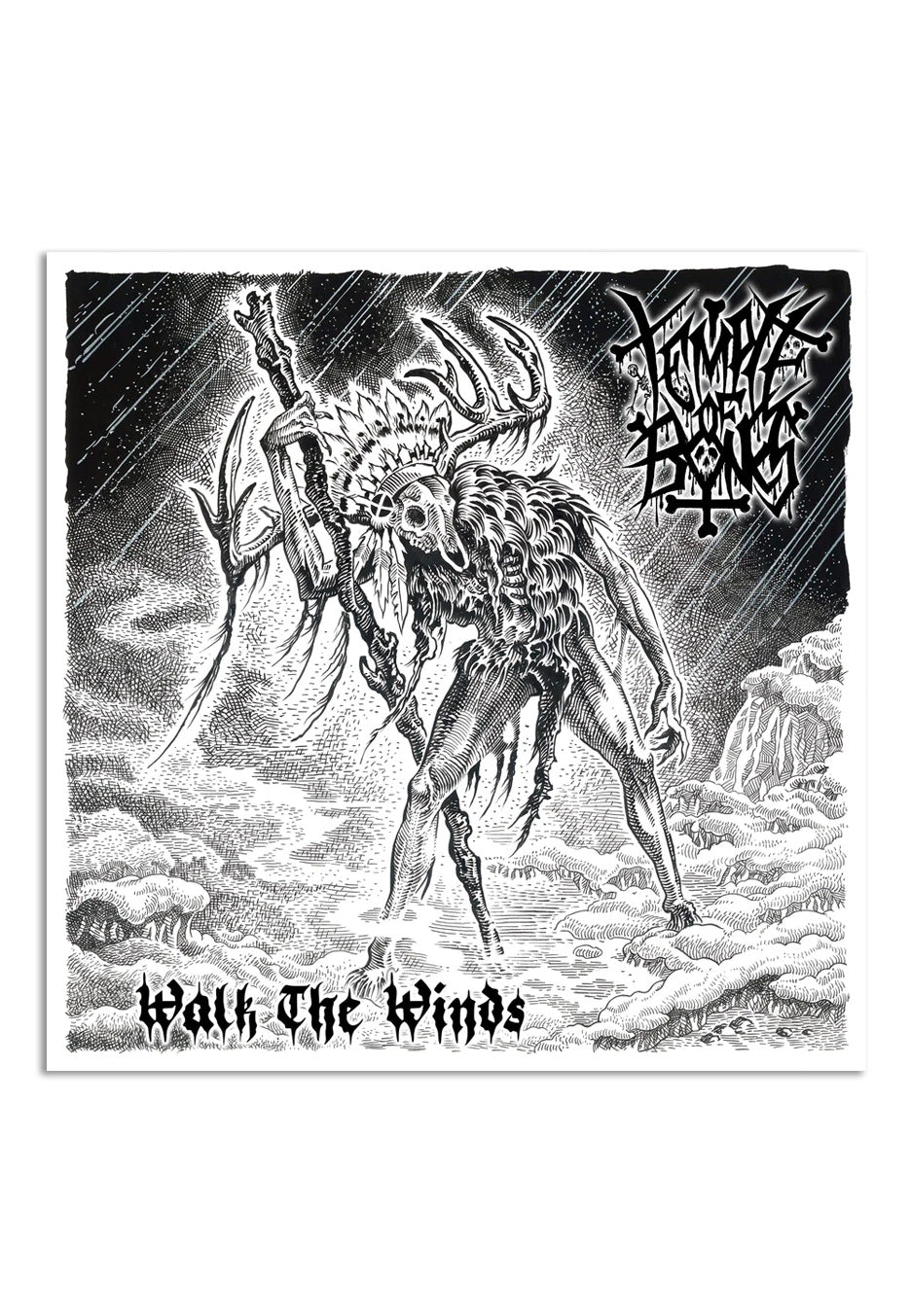 Temple Of Bones Walk The Winds CD