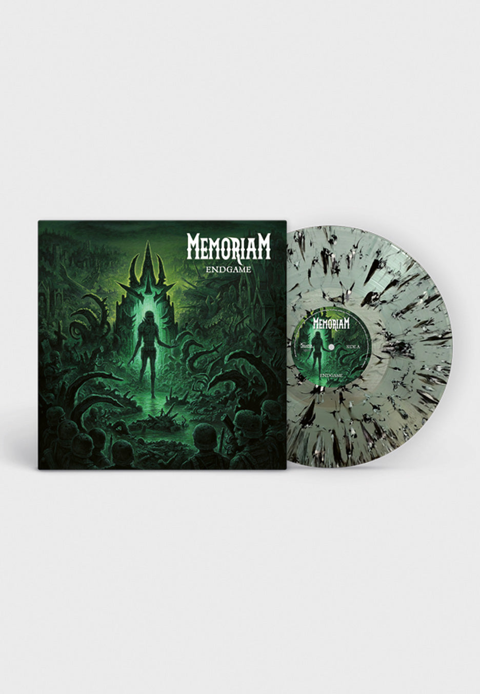 Memoriam Endgame Ltd. Green/Grey/Black Crusher Colored Vinyl