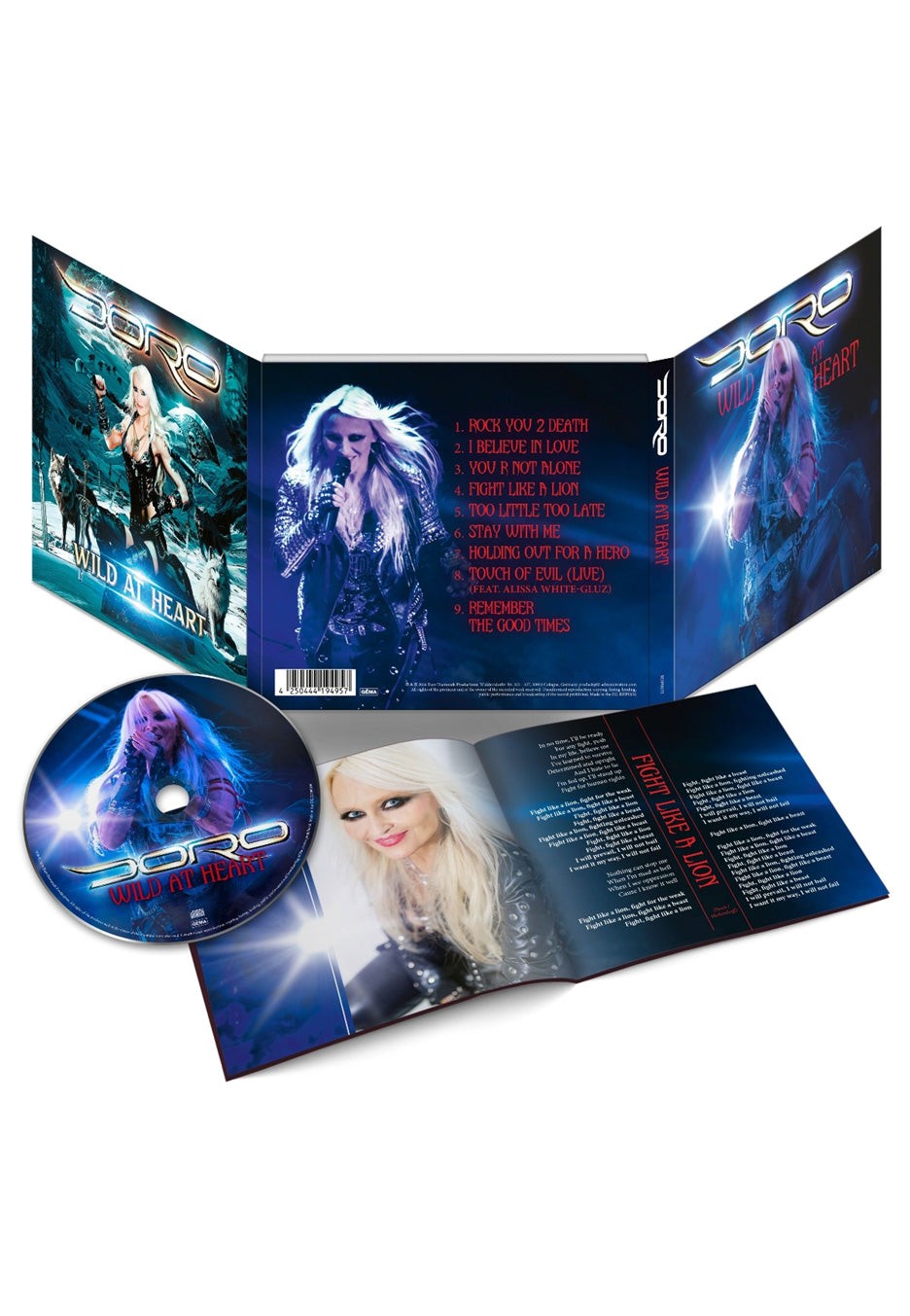 Doro Wild At Heart Digipak CD
